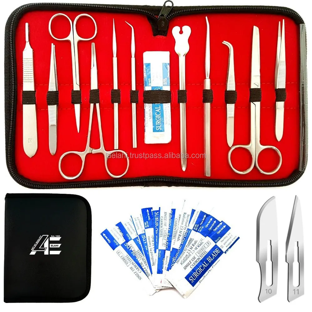 Dissection Tools Kit Surgical Dissection Set Quality Stainless Steel
