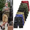 New Men Army Camouflage Casual Short Pants Camo Cargo Military Combat Shorts HOT