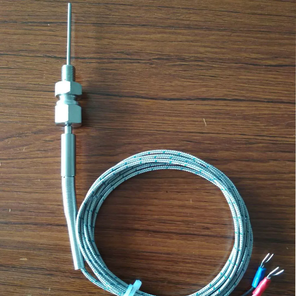 K type 0-800C Temperature Range M8*1 Thread Small Thermocouple Temperature Sensor Type K J