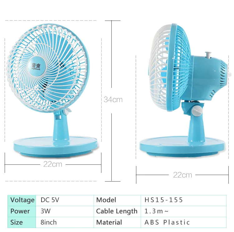 Best High Speed Ac Mini Air Blower Table Desk Fan With Lower Power