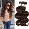 Majik Remy Hair Human Hair Weft For Women And Girls (Medium Brown)