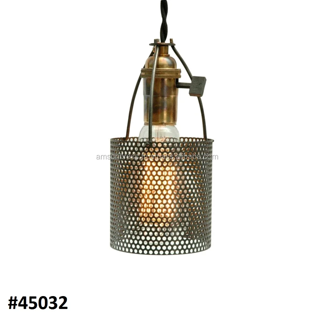 Sphere Shaped Mesh Wire Ball Pendant Lamp Moroccan Pendant Lamp High