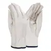Cow,Buffalo,Goat,Sheep Yellow Crust Leather Driver Gloves