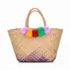Hot hot hot!!! New item for summer 2019 natural straw beach bag/basket bag straw wholesale uk