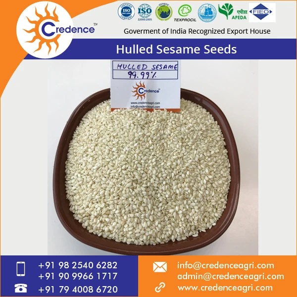 2018 Bulk Price Hulled Sesame Seeds From Reliable Manufacturer Buy