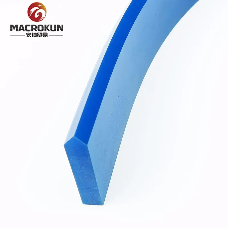 70 Hardness V Sharp Blade Polyurethane Silk Screen Printing Squeegee