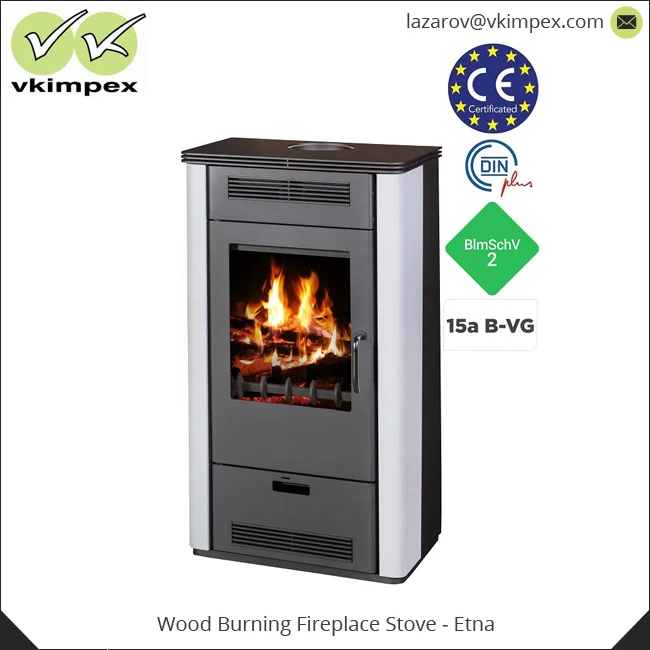 Wood Burning Fireplace Stove Without Remote Control Etna Buy