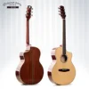 Guitar Manufacturer Professional Cutaway High End Solid Top Acoustic Guitar