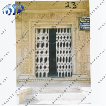 Antique Design Yellow Sandstone Windows Surrounding Buy Cultured