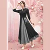 Regular Wear Latest Designer Digital Patch Work Rayon A Line Kurtis