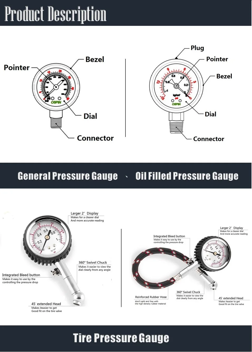 Excavator Hydraulic Cylinder Jack Pressure Gauge Buy Hydraulic Jack