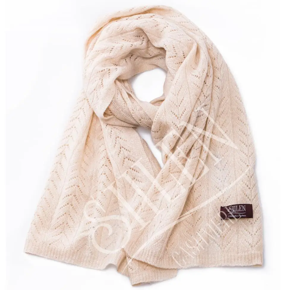 cashmere knit scarf