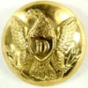 Civil war Brass US Dragoon Officers buttons