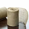 Jute Burlap Die Cut Felt Table Runner For Wedding