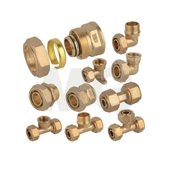 Sleeve Type Brass Pipe Fitting For Pex-al-pex Natural Gas ...