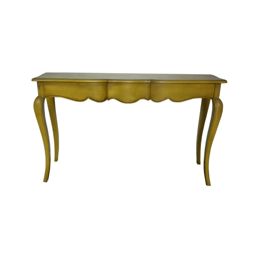 Wooden Furniture Console Table Antique Yellow Color Buy Furniture