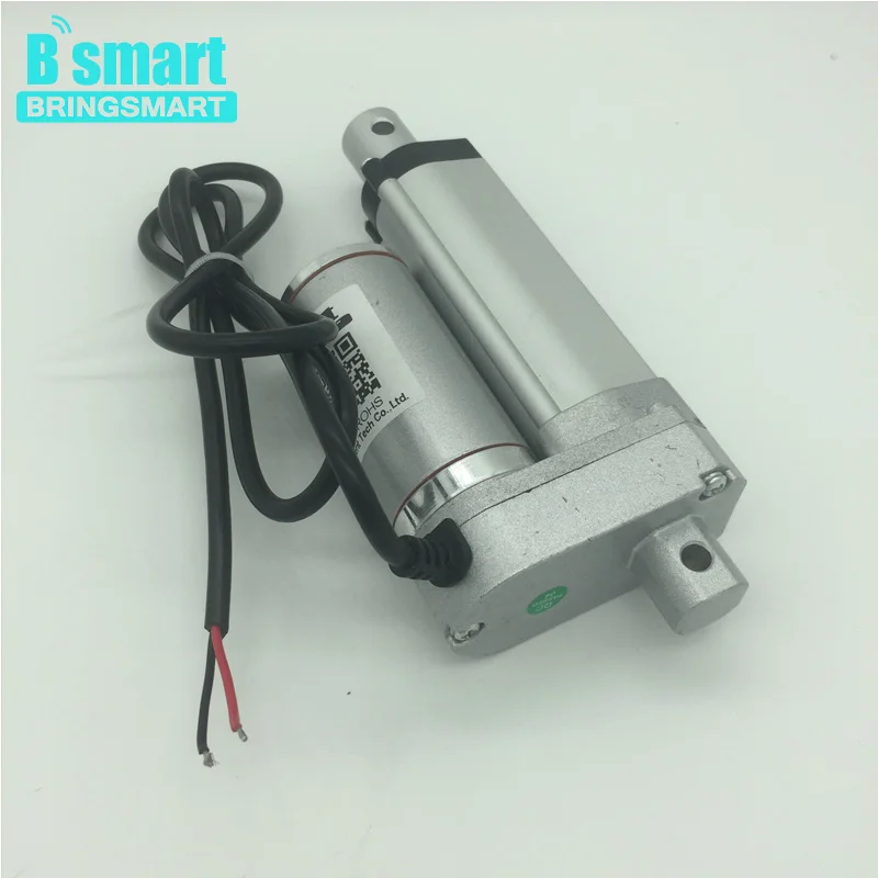 Bringsmart 12v 24v 36v 48v Max 1500n Mini Linear Actuator Long Life