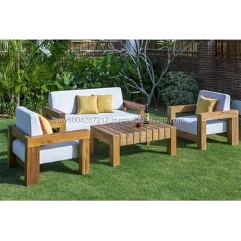 Modern Stylish Wooden Sofa With Coffee Table Garden Set Soft Cushion 3 2 1 Living Room Furniture Modern Stylish Wooden Sofa With Coffee Table Garden Set Soft Cushion 3 2 1 Living Room Furniture