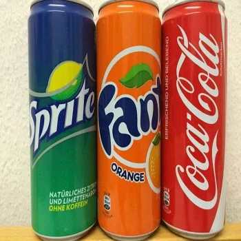 Coca Cola, Fanta, Sprite 330 ml