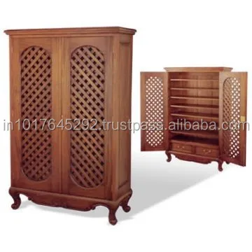 Antique Classic Teak Wood Carved Cabinet Solid Wood Shoe Rack Buy Kualitas Tinggi Kayu Jati Lemari Dapur Reklamasi Kayu Lemari Tertekan Lemari Kayu Product On Alibaba Com