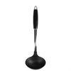 Nicety hot selling kitchen utensils stainless steel soup spoon laddle with 3 sizes