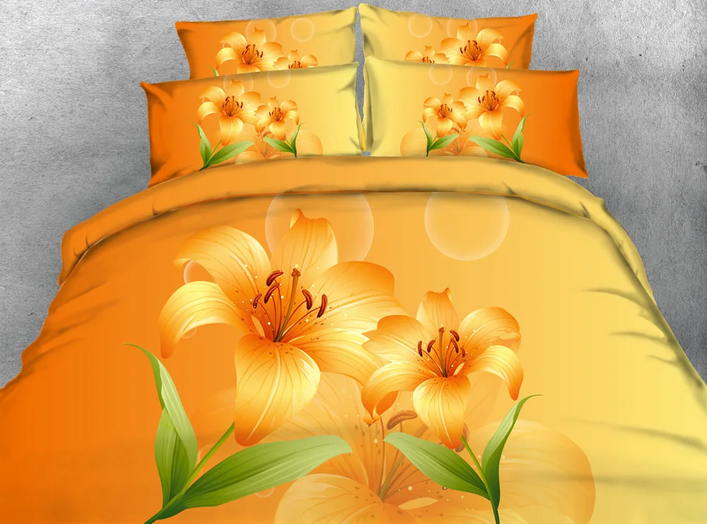 floral bed linen