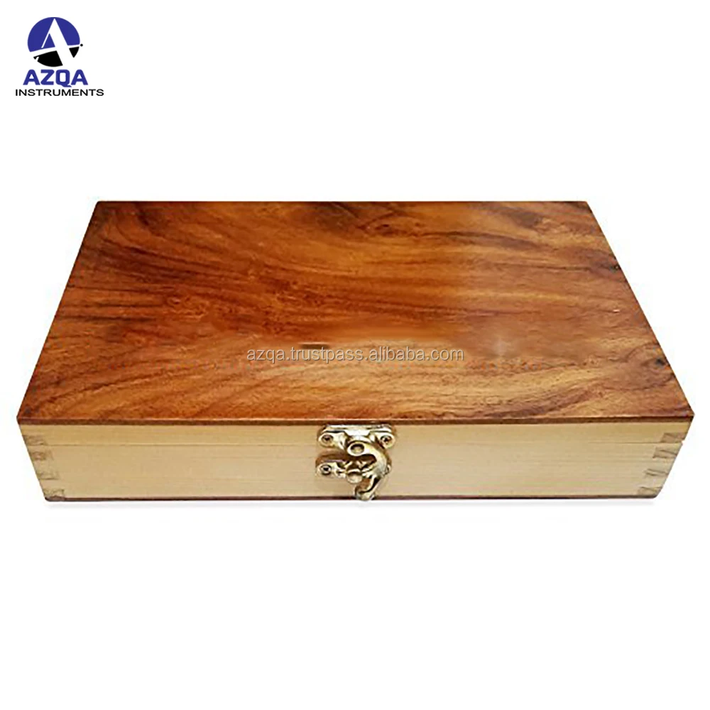 Men's Shaving Wooden Box Kit Barber Shaving Kit Straight Manual Shaving