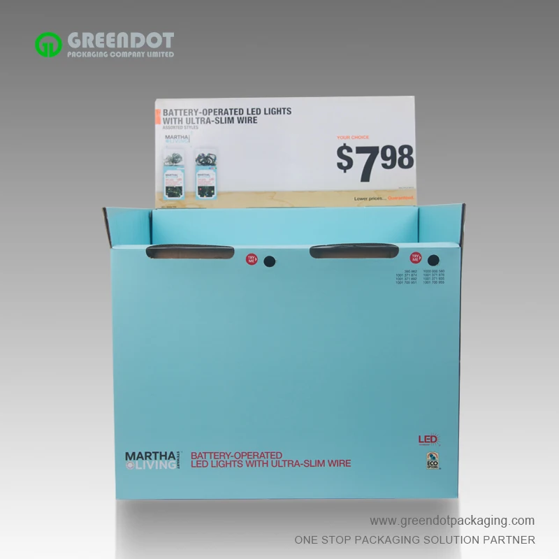 Cardboard Corrugated Paper Charity Dump Bin Display Charity Donation