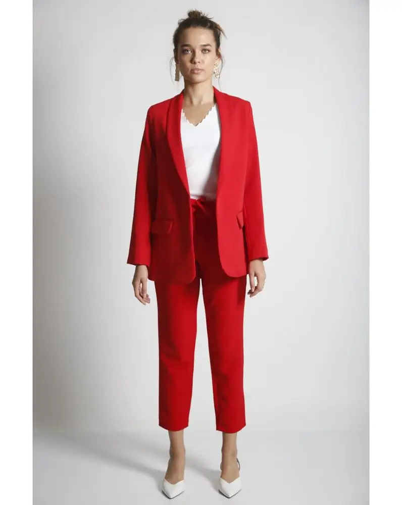Ladies Casual Suit Women Fashion Slim Fit Suit Of Various Colors - Buy ...
