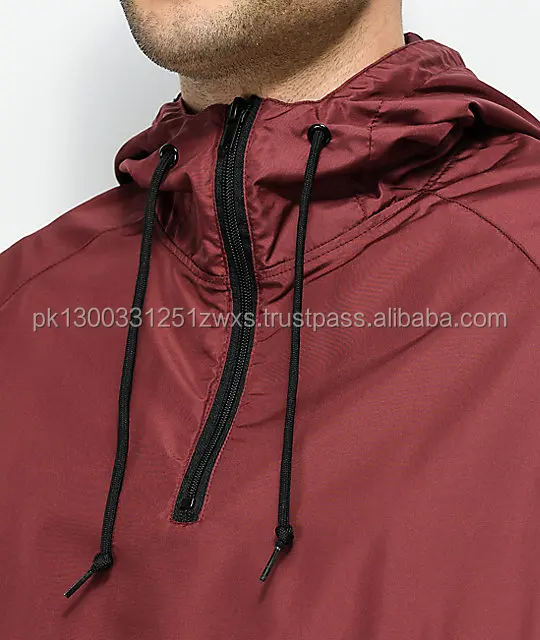 Custom Windbreaker Anorak Jacket Coaches Jacket Beautifully Customize