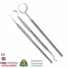 Dental Explorer 23/17A Jaquette Scaler U15/30 Mirror Handle Mirror Dentist Tools