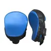 Mesh Integrated Cow Hide Leather Curved Focus Pads