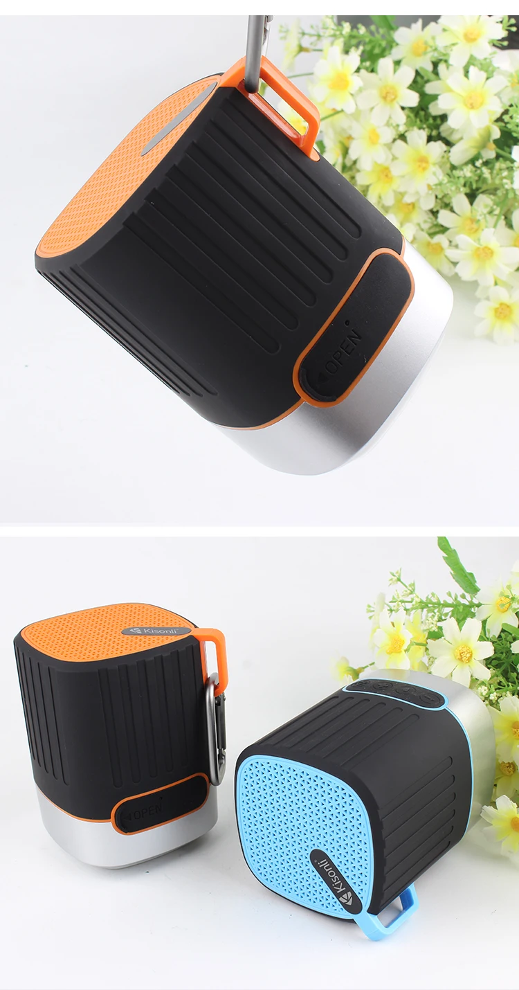 Outdoor Exercise Handheld Essential Radio Rechargeable Battery Portable Blue tooth Speaker With Fm Radio