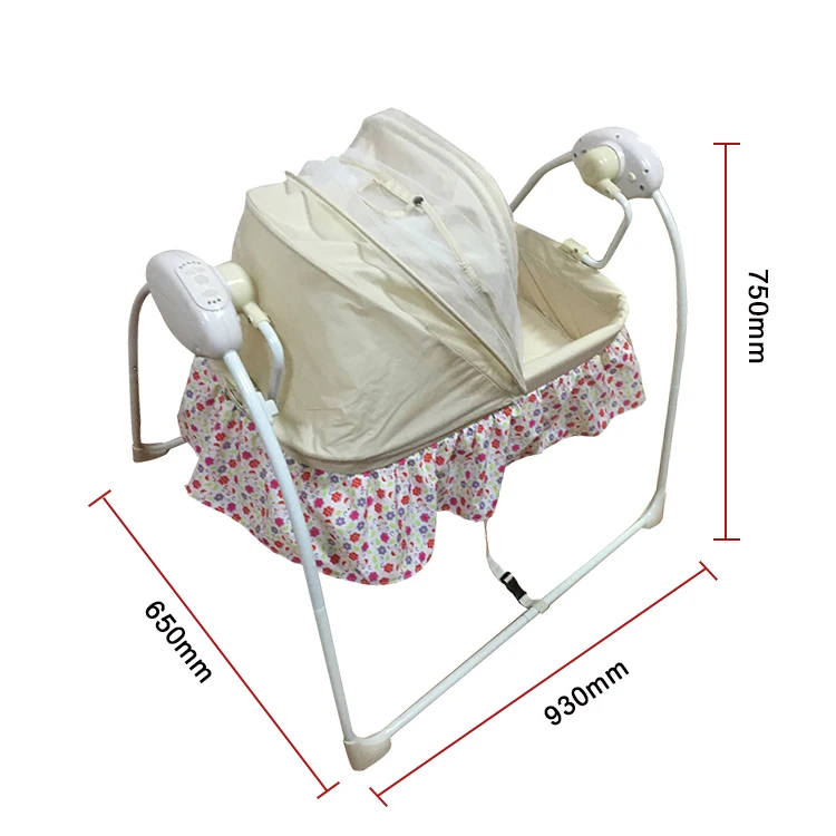 Intelligent Remote Control Baby Swing Electric Cradle Automatic