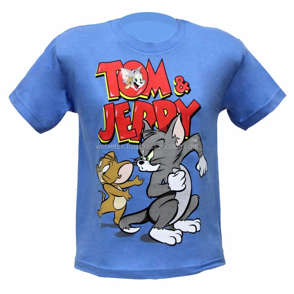 Best Quality Children's Tshirts,Tom And Jerry Tshirt For Kids Buy T