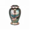 Domtop Raku or Copper Antique Going Home Brass Cremation Urns in Funeral Supplies