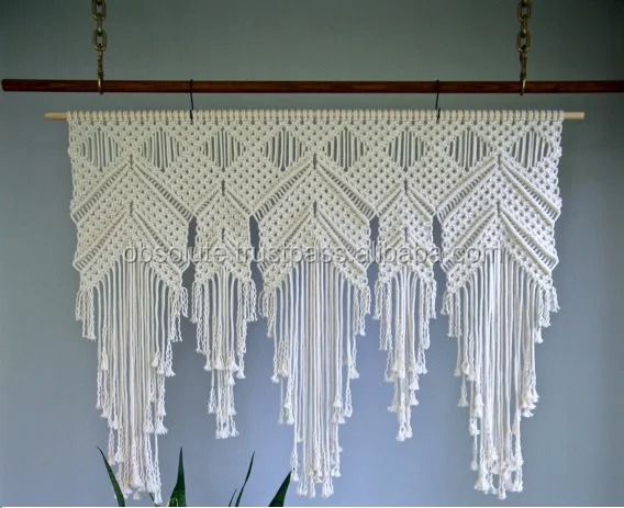  Macrame  Hiasan Dinding Macrame  Dinding  Seni Disesuaikan 