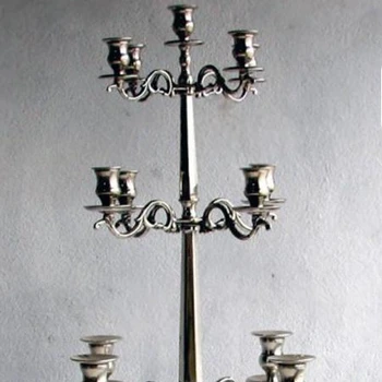 Sparkling Crystal Candelabra Table Decor Candlestick Wedding