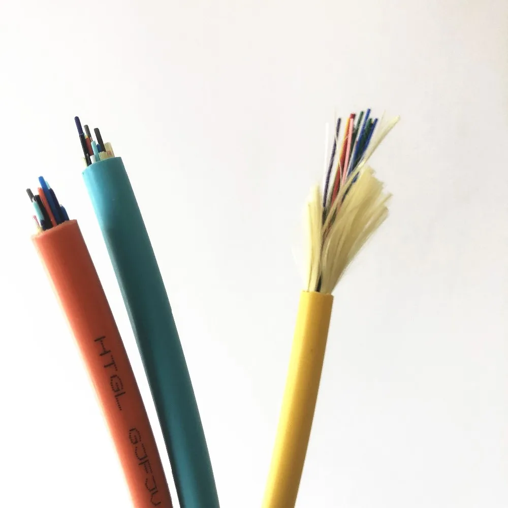 Indoor Fiber Optical Cable G652 G657 Pe Pvc Outer Sheath Singlemode ...