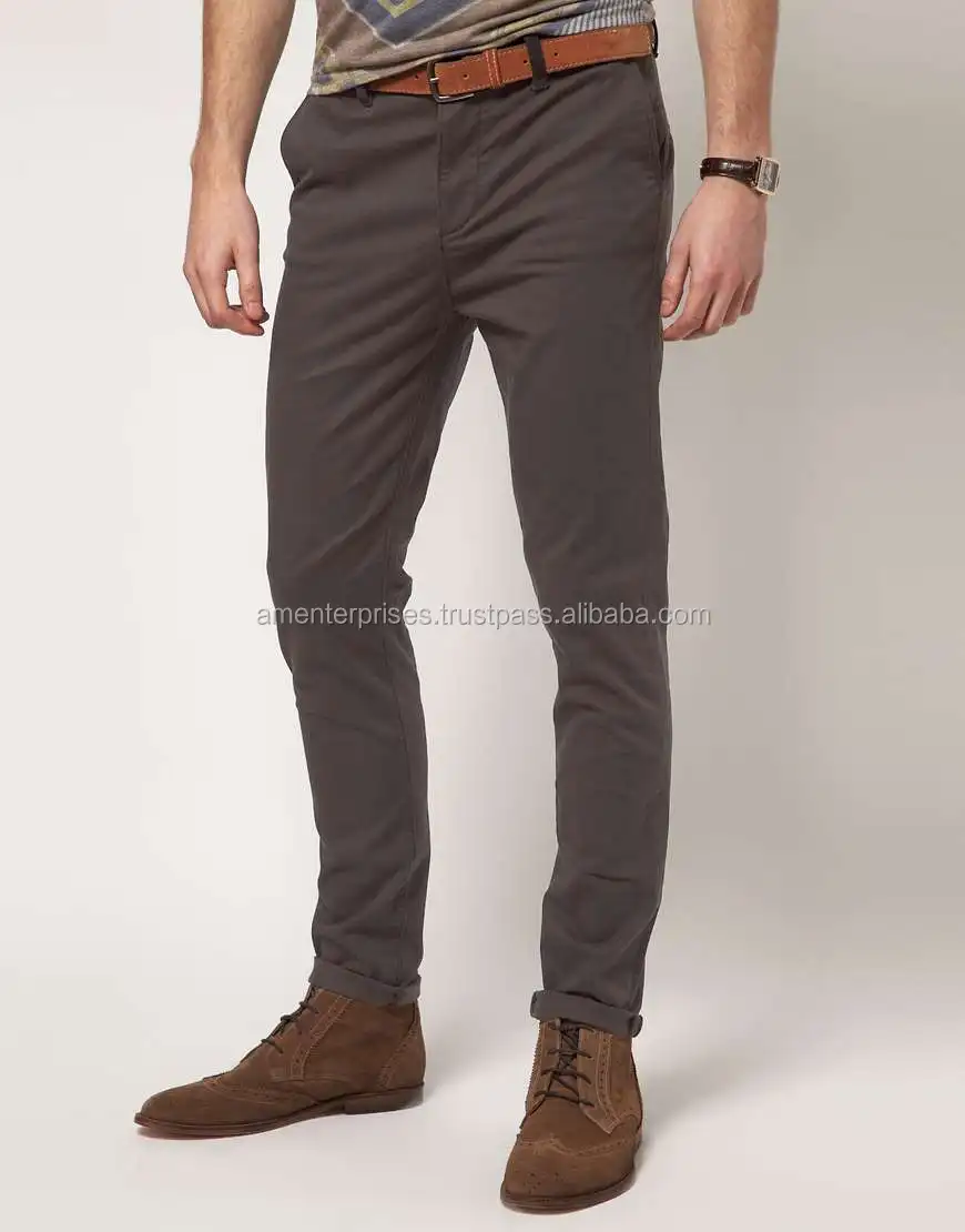 narrow bottom chinos