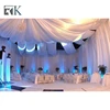 India Event wedding decoration adjustable pipe and drape stand pole stage flower backdrop curtain