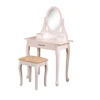 European Design Big Large Wood Bedroom White Desk Dressing Dresser Table With Drawers