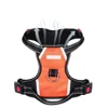 Custom no pull adjustable nylon mesh reflective dog harness