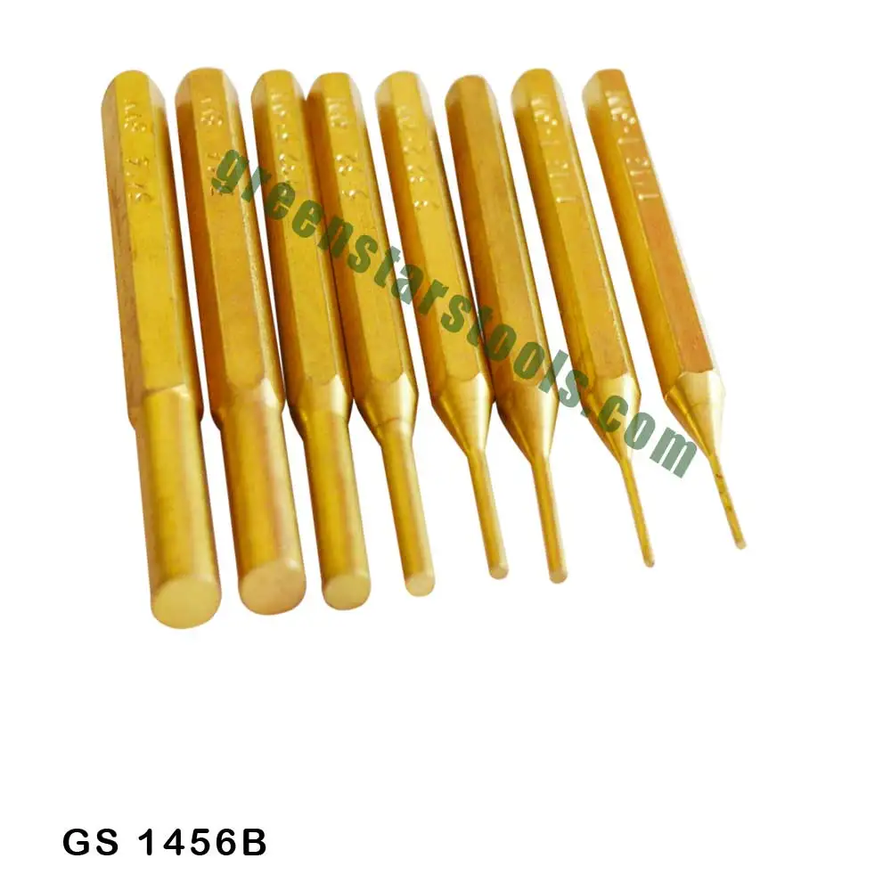 黄铜针打孔套装绿星珠宝首饰工具