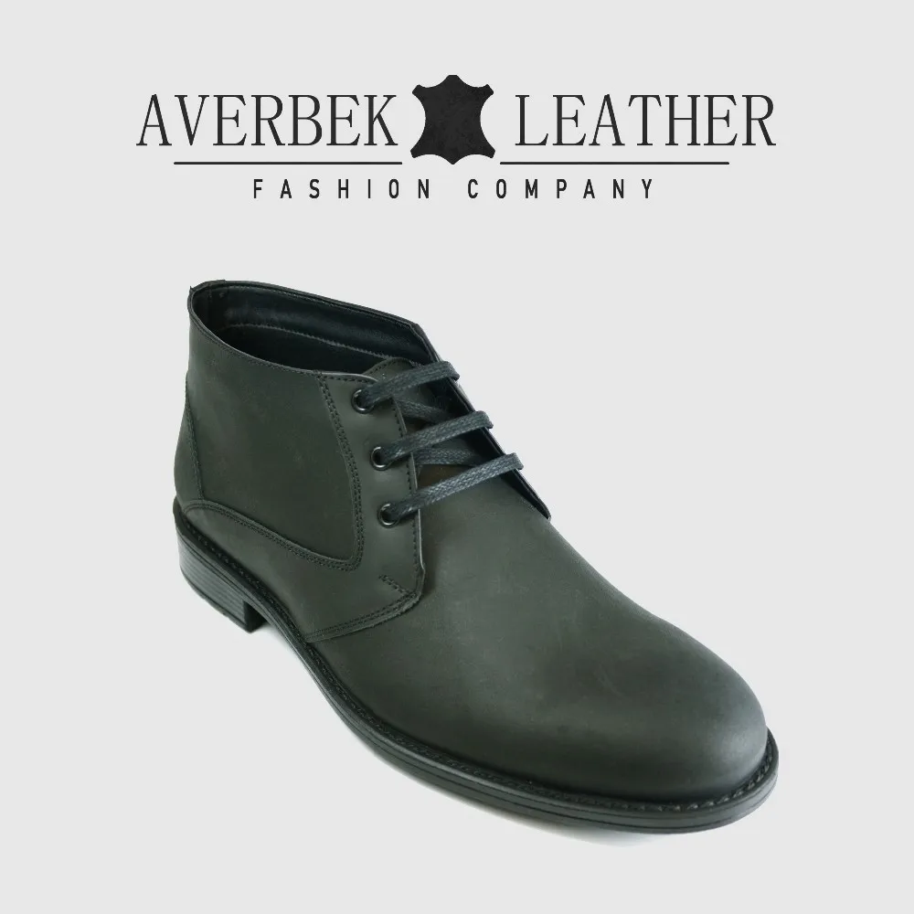 genuine leather chukka boots