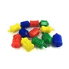 32PCS 4 Colors Shapes Connecting Building Blocks shape linking blocks, educational toys