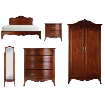 Furniture Classic Olivia Bedroom Set - Mahogany Bedroom Furniture