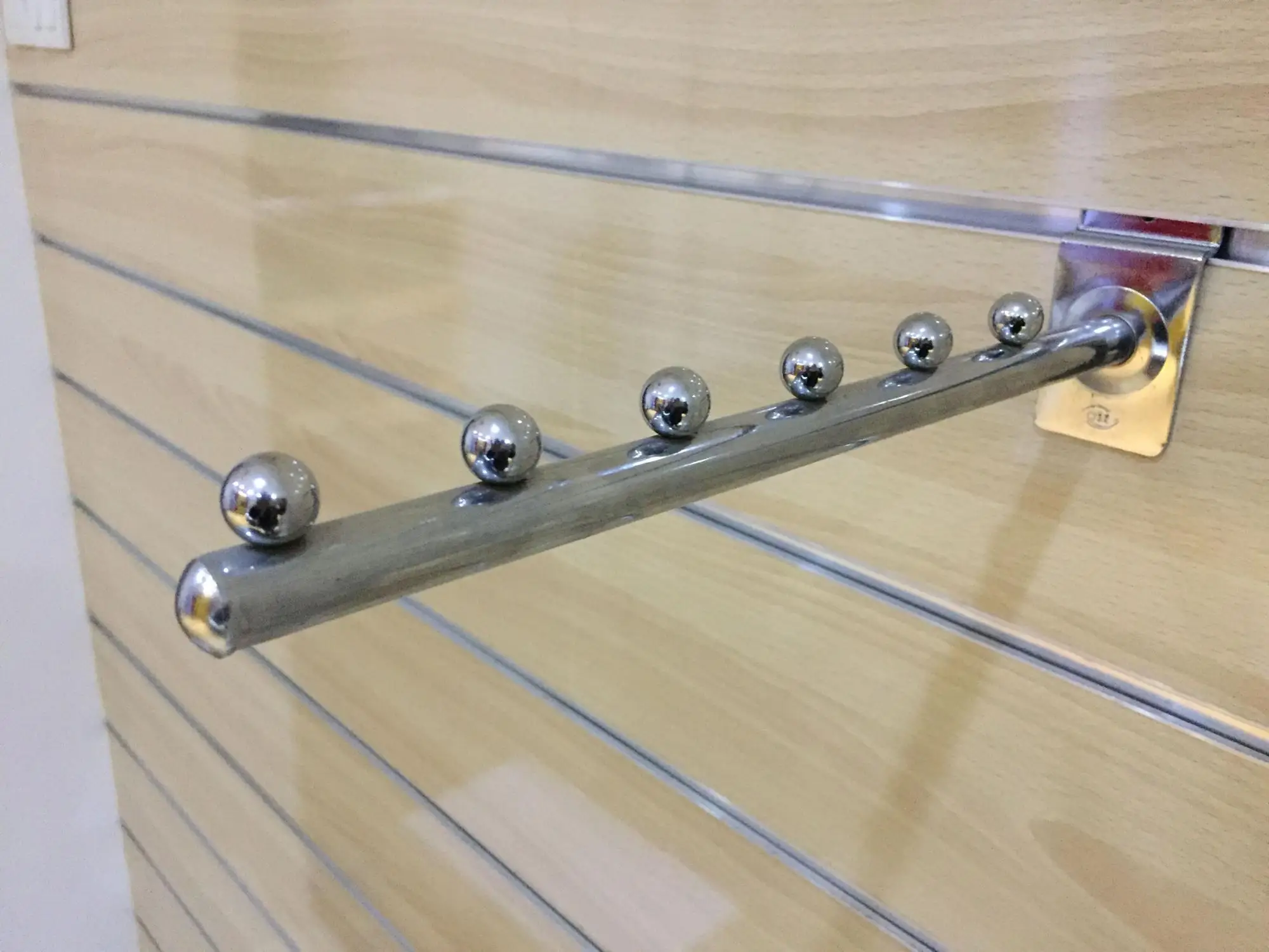 Slatwall Metal Chrome Clothes Hanging Display Hooks Buy Slatwall