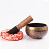 Antique Tibetan Wholesale Singing Bowl With Buddha Eye and Mantra Etched High Quality