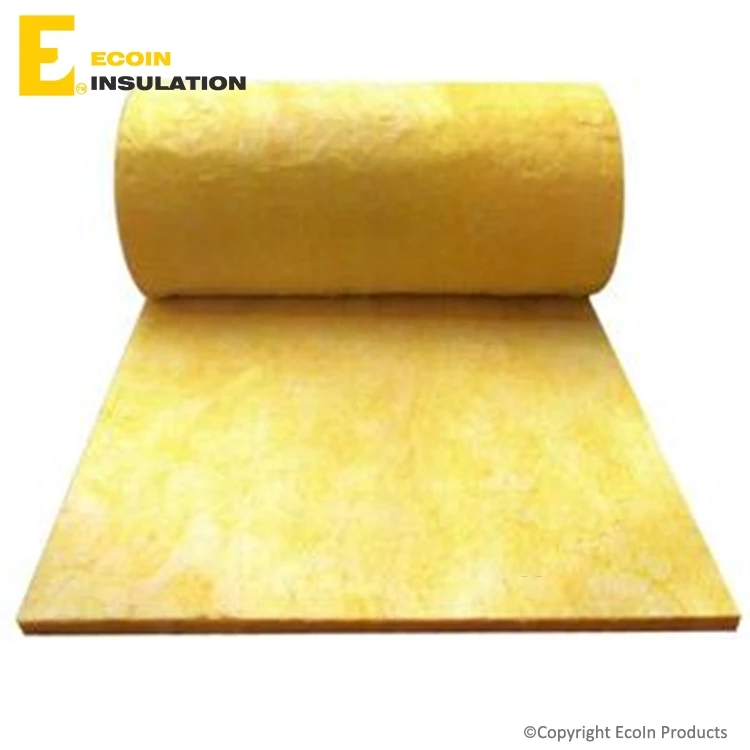 Ecoin 32kg/m3 Fiber Glass Wool Insulation With Vapor Barrier Buy